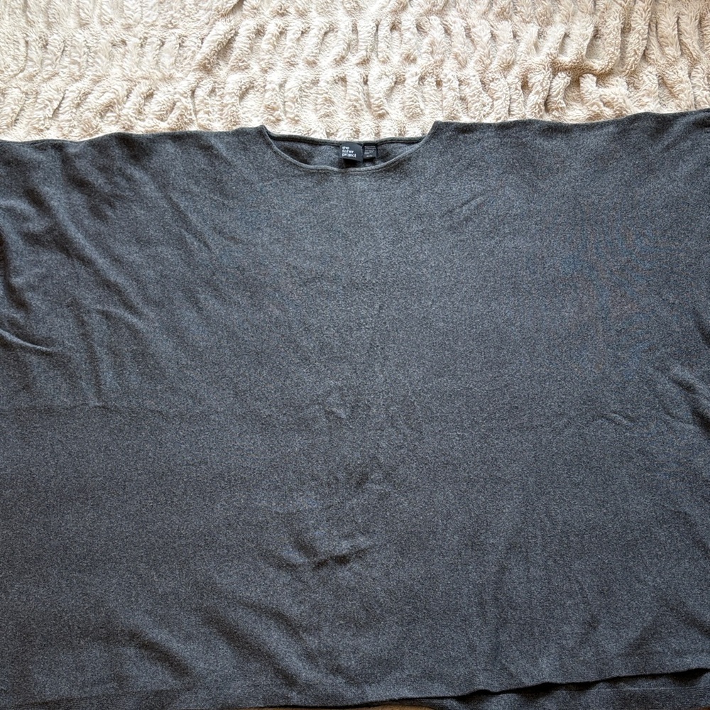 Eileen Fisher Wool Poncho